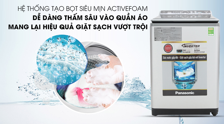 Máy giặt Panasonic Inverter 11.5 Kg NA-FS11X7LRV