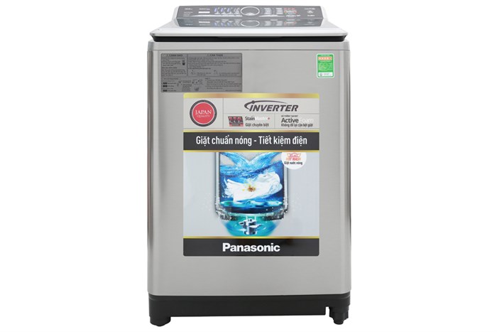 Máy giặt Panasonic Inverter 13.5 Kg NA-FS13V7SRV Màu Xám