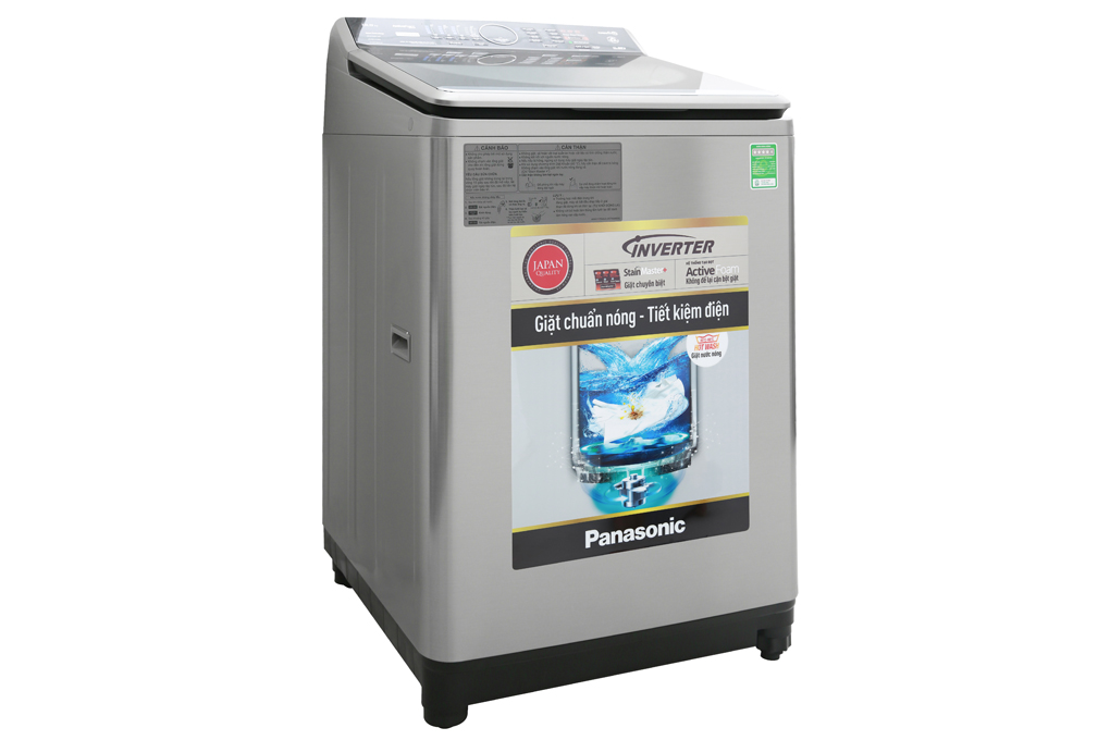 Máy giặt Panasonic Inverter 13.5 Kg NA-FS13V7SRV Màu Xám