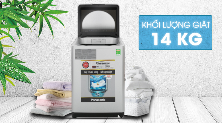 Máy giặt Panasonic Inverter 14 Kg NA-FS14V7SRV