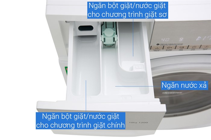 Máy giặt Panasonic Inverter 10 Kg NA-120VG6WV2