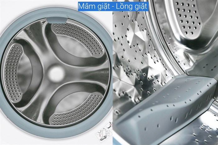 Máy giặt Panasonic Inverter 10 Kg NA-120VG6WV2