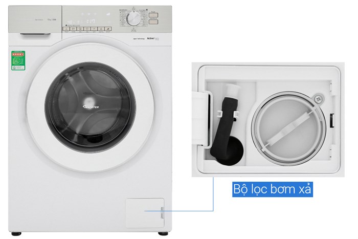 Máy giặt Panasonic Inverter 10 Kg NA-120VG6WV2