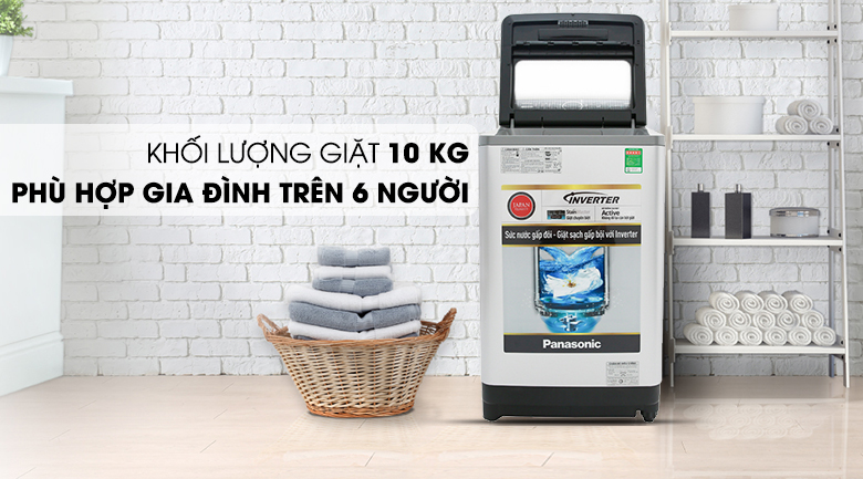 Máy giặt Panasonic Inverter 10 Kg NA-FS10X7LRV