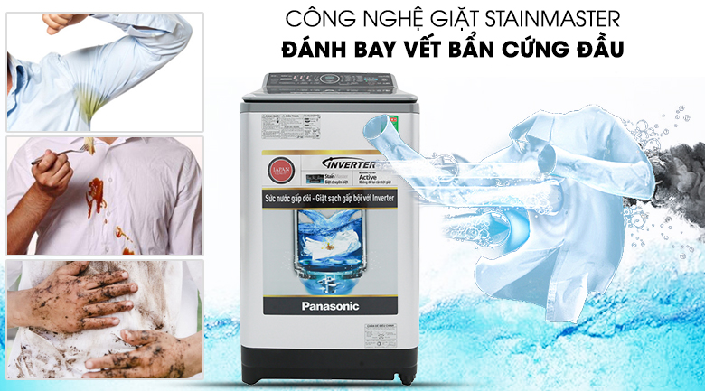Máy giặt Panasonic Inverter 10 Kg NA-FS10X7LRV