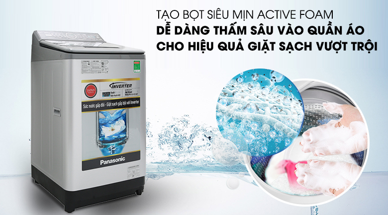 Máy giặt Panasonic Inverter 10 Kg NA-FS10X7LRV