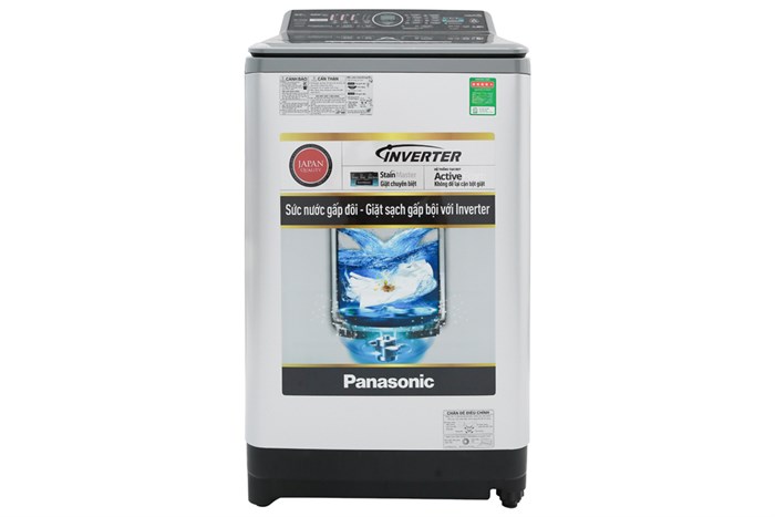 Máy giặt Panasonic Inverter 10 Kg NA-FS10X7LRV Màu Xám