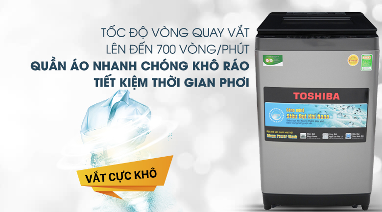 Máy giặt Toshiba 9.5 Kg AW-UH1050GV DS