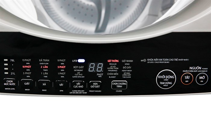 Máy giặt Toshiba 9.5 Kg AW-UH1050GV DS Màu Xám