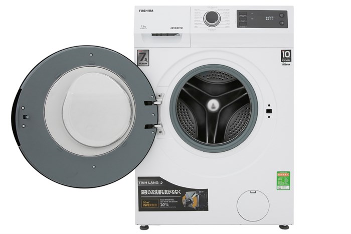 Máy giặt Toshiba Inverter 7.5 Kg TW-BH85S2V WK Màu Trắng