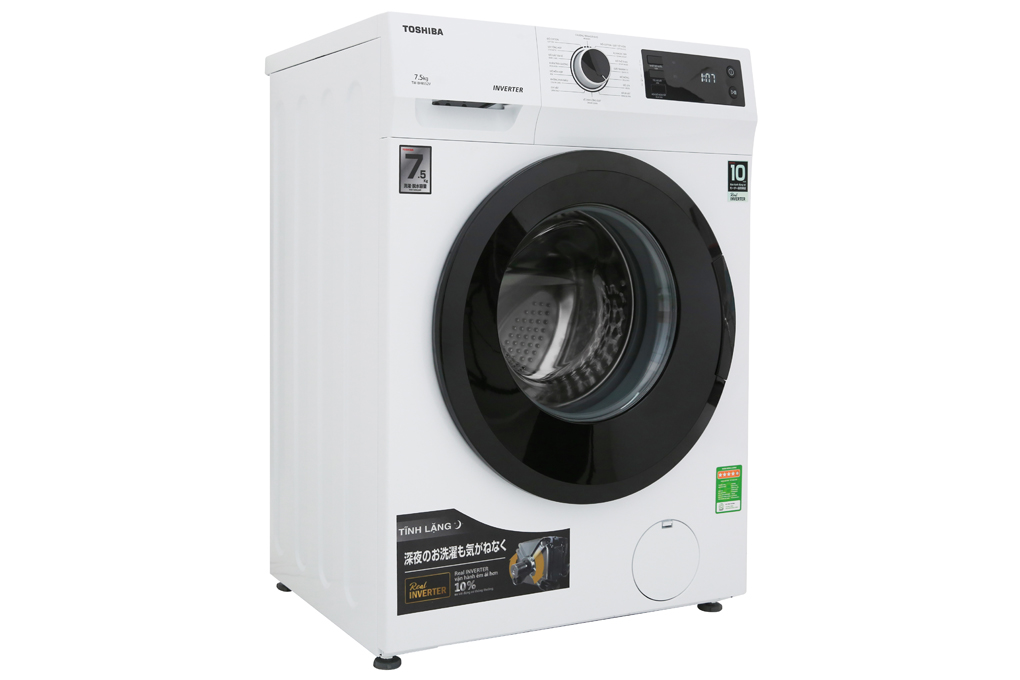 Máy giặt Toshiba Inverter 7.5 Kg TW-BH85S2V WK Màu Trắng