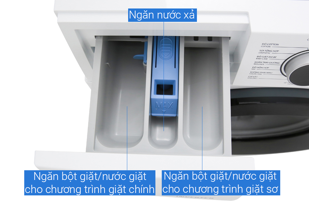 Siêu thị máy giặt Toshiba Inverter 8.5 Kg TW-BH95S2V WK
