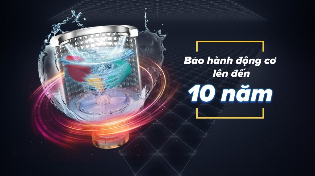 Máy giặt Aqua Inverter 9 Kg AQW-DK90CT S