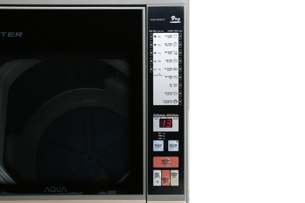Máy giặt Aqua Inverter 9 Kg AQW-DK90CT S giá rẻ