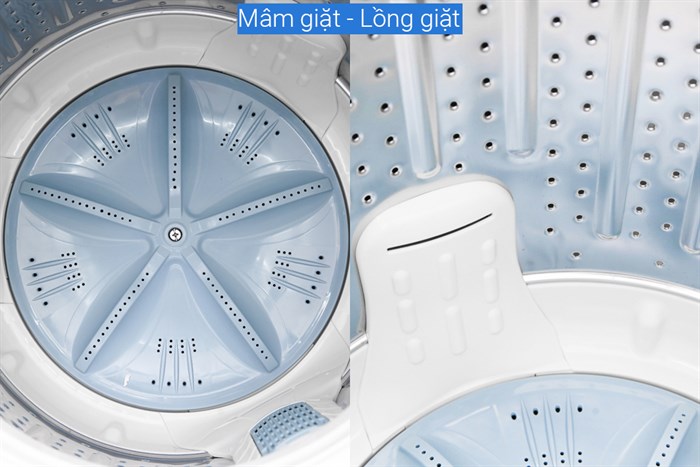 Máy giặt Aqua Inverter 9 Kg AQW-DK90CT S Màu Xám