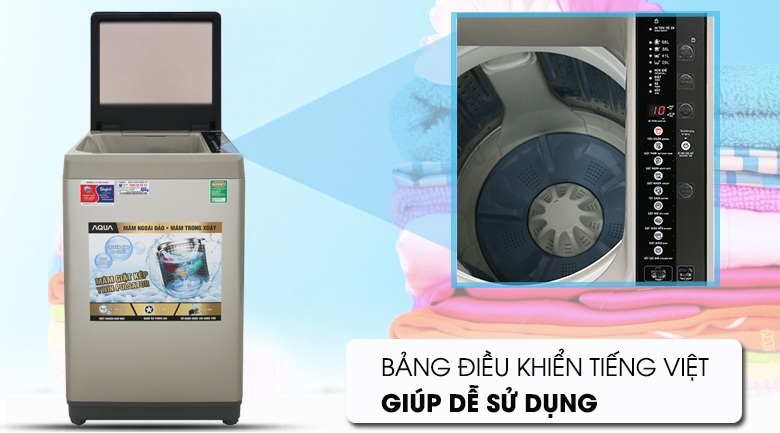 Máy giặt AQUA 9 Kg AQW-W90CT N