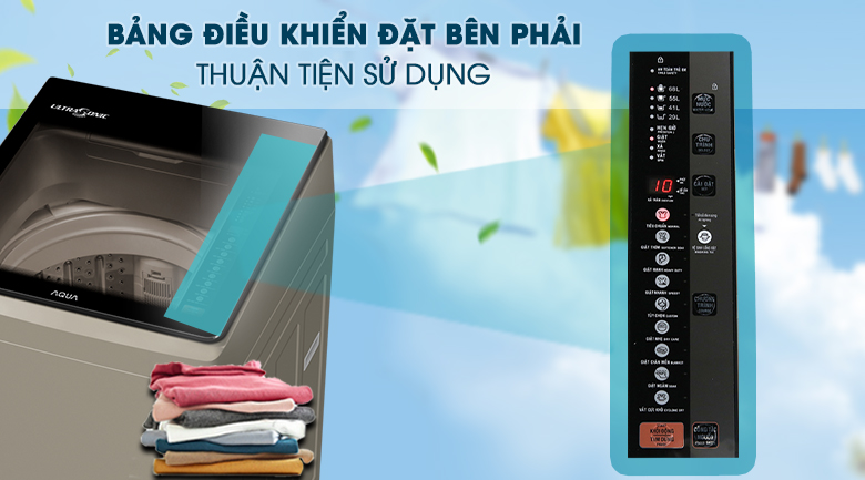 Máy giặt Aqua 9 Kg AQW-U91CT N - 9