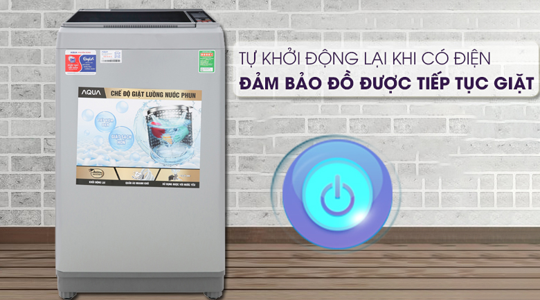 Máy giặt Aqua 8 Kg AQW-S80CT H2 - 8
