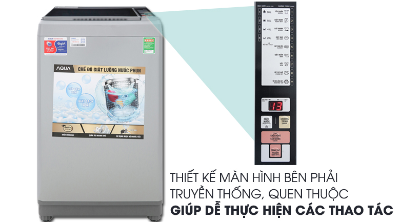 Máy giặt Aqua 8 Kg AQW-S80CT H2 - 9