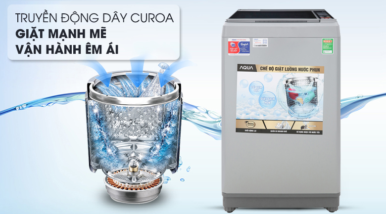 Máy giặt Aqua 8 Kg AQW-S80CT H2 - 10