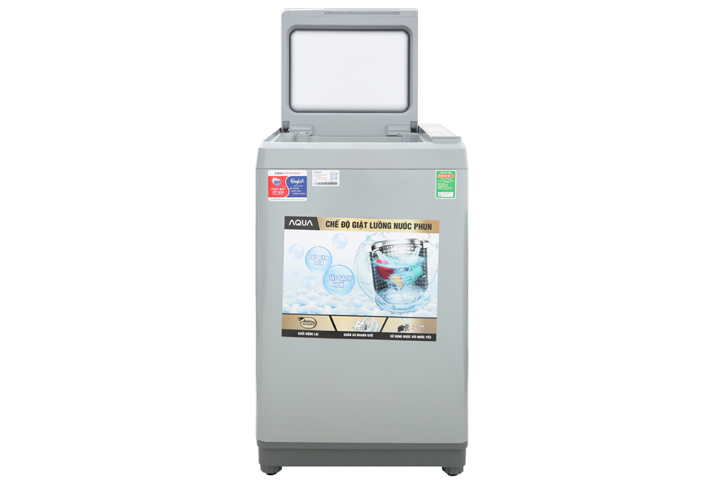 Máy giặt Aqua 8 Kg AQW-S80CT H2 Màu Xám