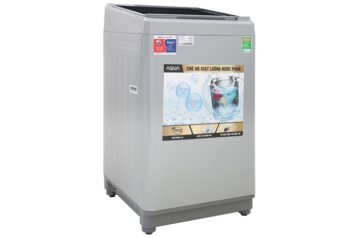 Máy giặt Aqua 8 Kg AQW-S80CT H2 Màu Xám
