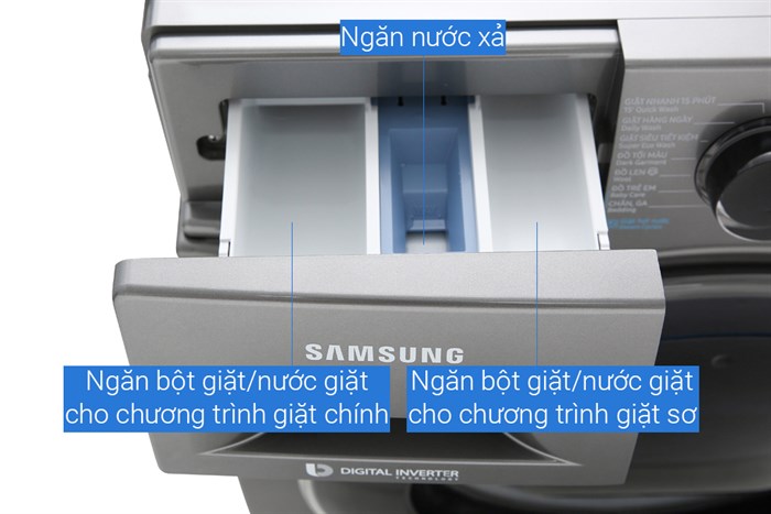 Máy giặt Samsung Addwash Inverter 10 kg WW10K54E0UX/SV Màu Đen