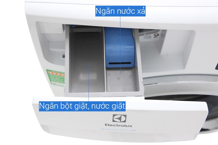 Máy giặt Electrolux Inverter 9 kg EWF9025BQWA Màu Trắng