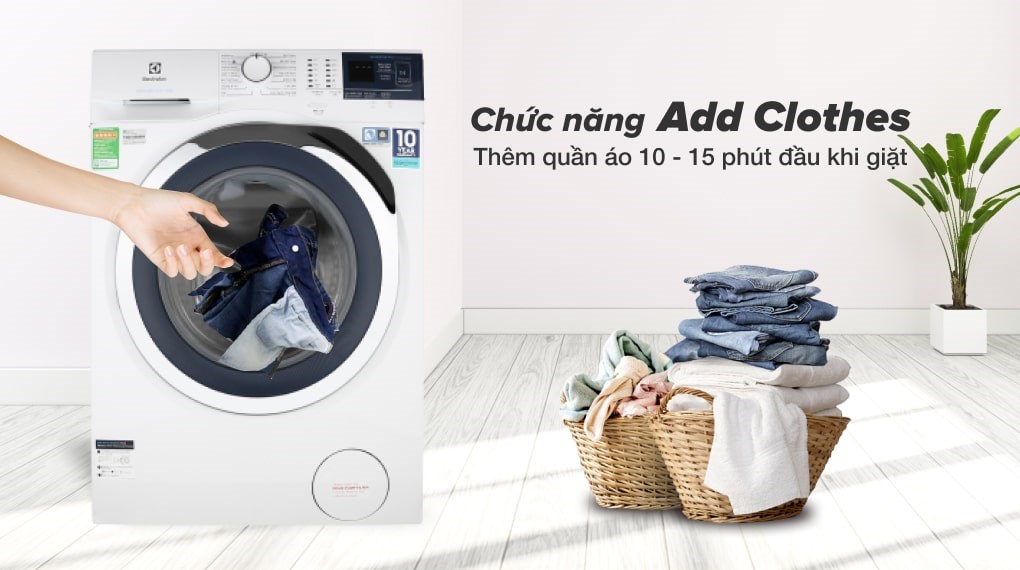 Máy giặt Electrolux Inverter 9 kg EWF9024BDWA