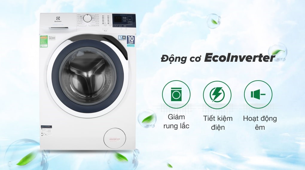 Máy giặt Electrolux Inverter 9 kg EWF9024BDWA