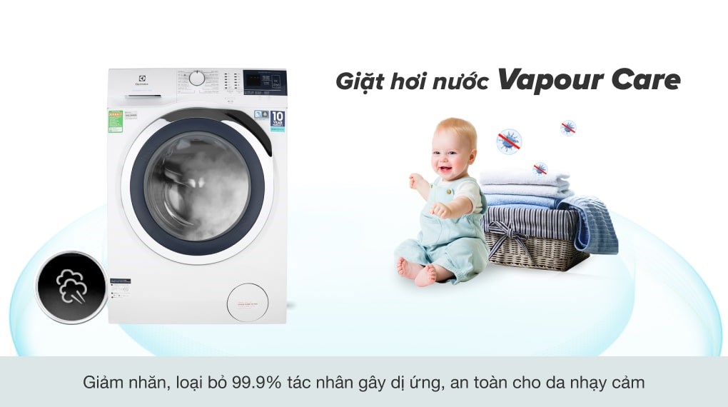Máy giặt Electrolux Inverter 9 kg EWF9024BDWA