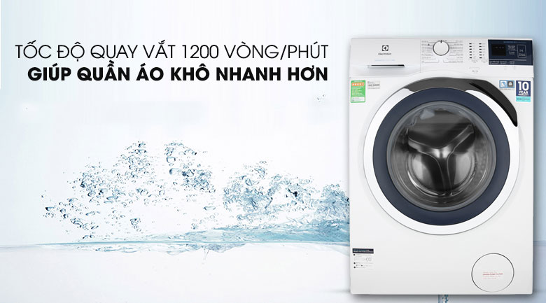 Máy giặt Electrolux Inverter 9 kg EWF9024BDWA - 20