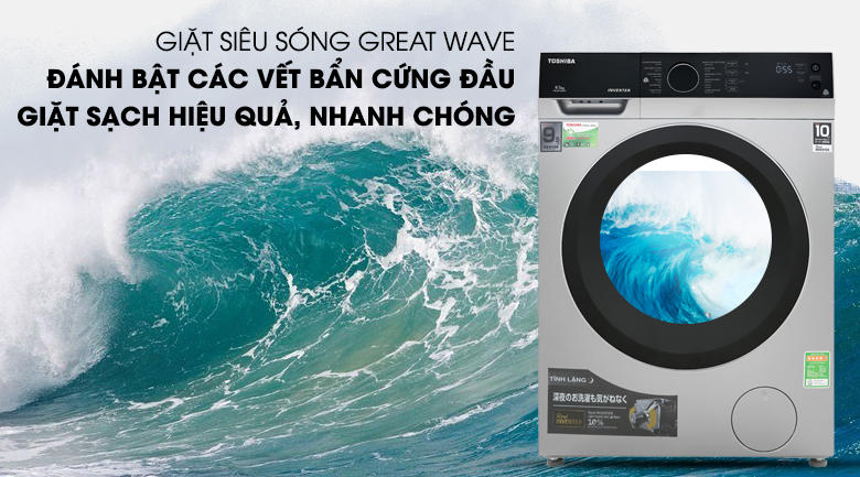 Máy giặt Toshiba Inverter 9.5 kg TW-BH105M4V SK