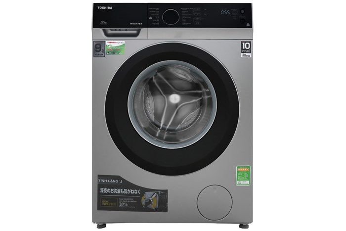 Máy giặt Toshiba Inverter 9.5 kg TW-BH105M4V SK Màu Đen - Xám
