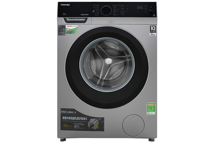 Máy giặt Toshiba Inverter 8.5 kg TW-BH95M4V SK Màu Đen - Xám