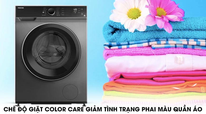 Color Care - Máy giặt Toshiba Inverter 8.5 kg TW-BH95M4V SK