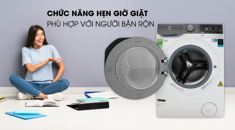 Máy giặt sấy Electrolux Inverter giặt 10 kg - sấy 7 kg EWW1042AEWA - 26