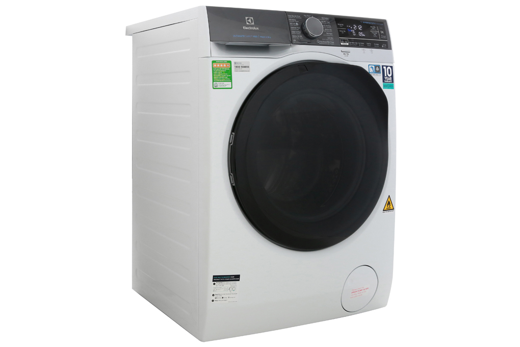 Máy giặt sấy Electrolux Inverter giặt 10 kg - sấy 7 kg EWW1042AEWA Màu Trắng