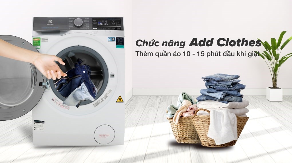 Máy giặt sấy Electrolux Inverter giặt 11 kg - sấy 7 kg EWW1141AEWA