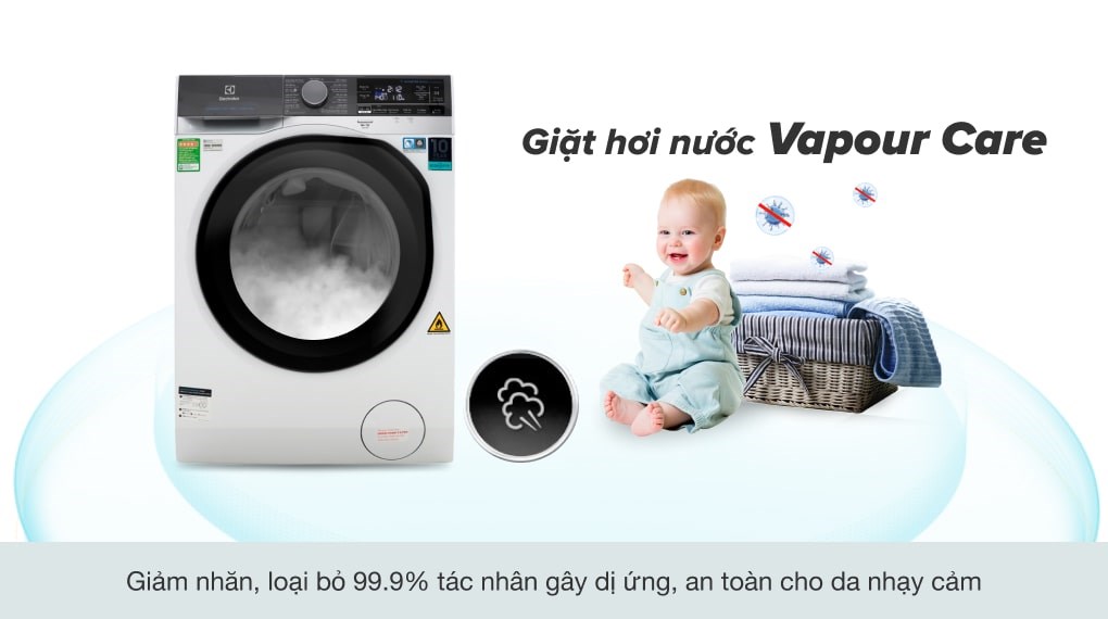 Máy giặt sấy Electrolux Inverter giặt 11 kg - sấy 7 kg EWW1141AEWA