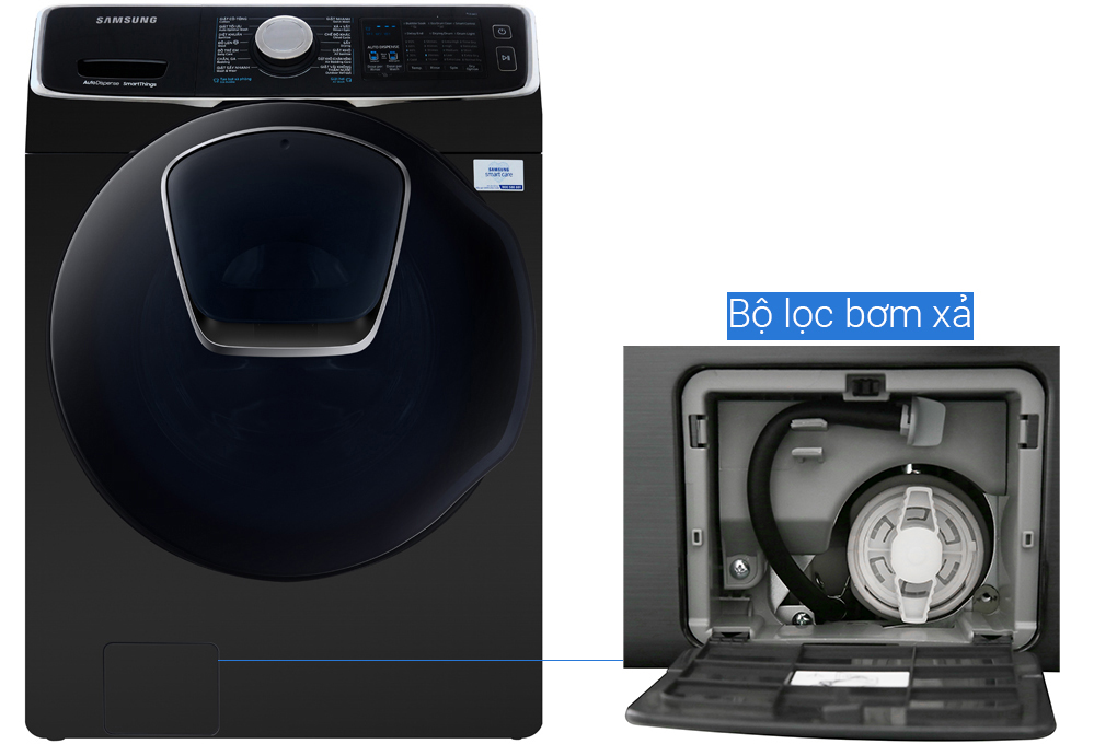 Máy giặt sấy Samsung Add Wash Inverter 19 kg WD19N8750KV/SV - 7
