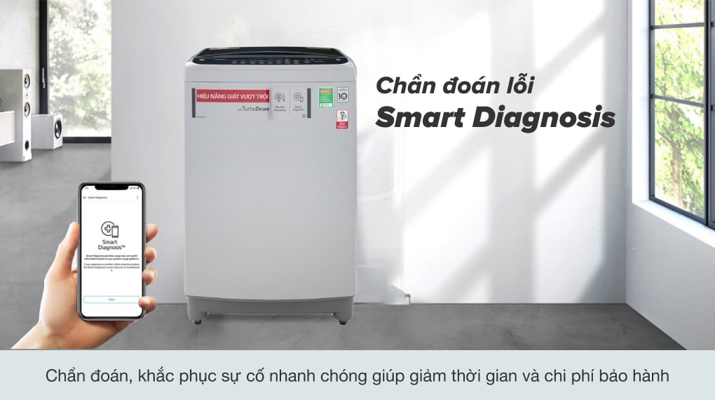 Máy giặt LG Inverter 10.5 kg T2350VS2M
