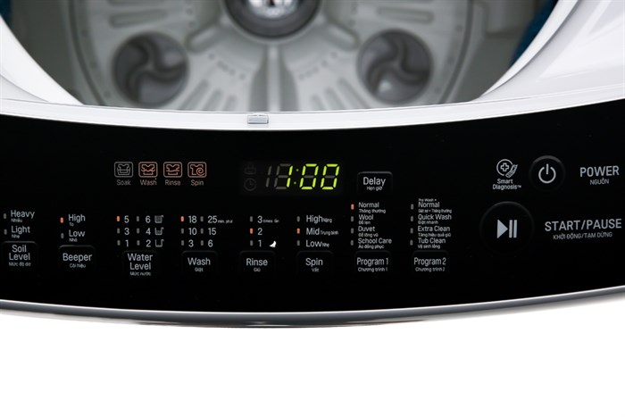 Máy giặt LG Inverter 10.5 kg T2350VS2M Màu Bạc