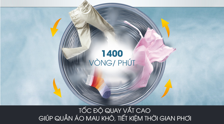 Máy giặt LG Inverter 9 kg FC1409S4W