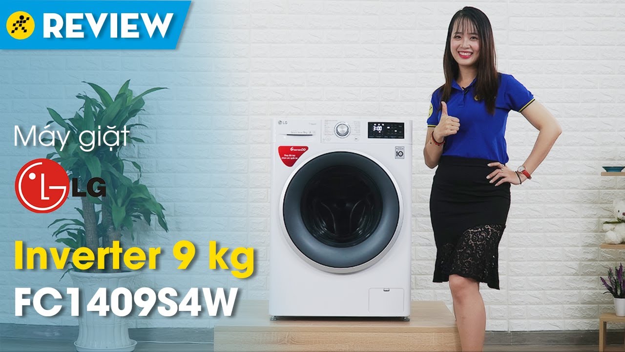 Máy giặt LG Inverter 9 kg FC1409S4W - 2