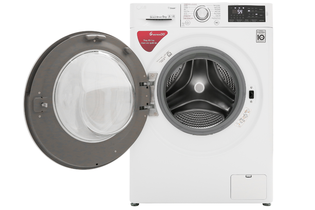 Máy giặt LG Inverter 9 kg FC1409S4W Màu Trắng