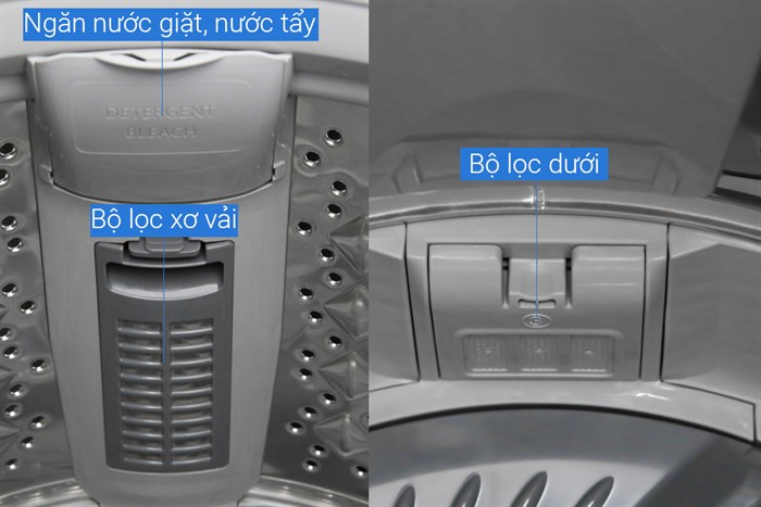 Máy giặt Toshiba Inverter 9 Kg AW-DJ1000CV SK Màu Xám