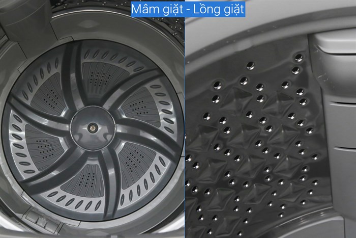 Máy giặt Toshiba Inverter 9 Kg AW-DJ1000CV SK Màu Xám