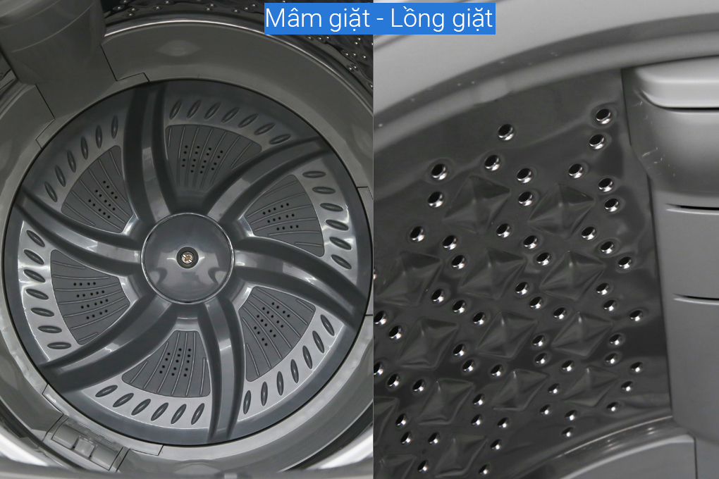 Máy giặt Toshiba Inverter 9 Kg AW-DJ1000CV SK - Bảng điều khiển Đánh giá tổng quan máy giặt Toshiba Inverter 9 Kg AW-DJ1000CV SK > Máy giặt Toshiba Inverter 9 Kg AW-DJ1000CV SK - Lồng giặt