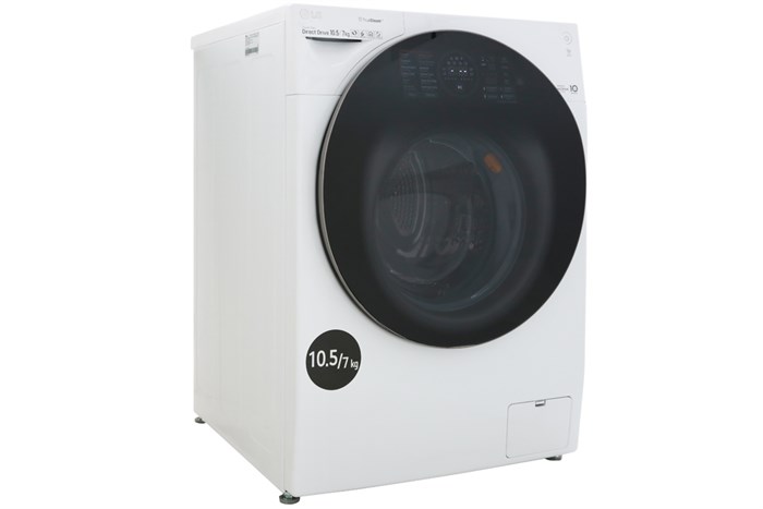 Máy giặt sấy LG Inverter giặt 10.5 kg - sấy 7 kg FG1405H3W1 Màu Trắng